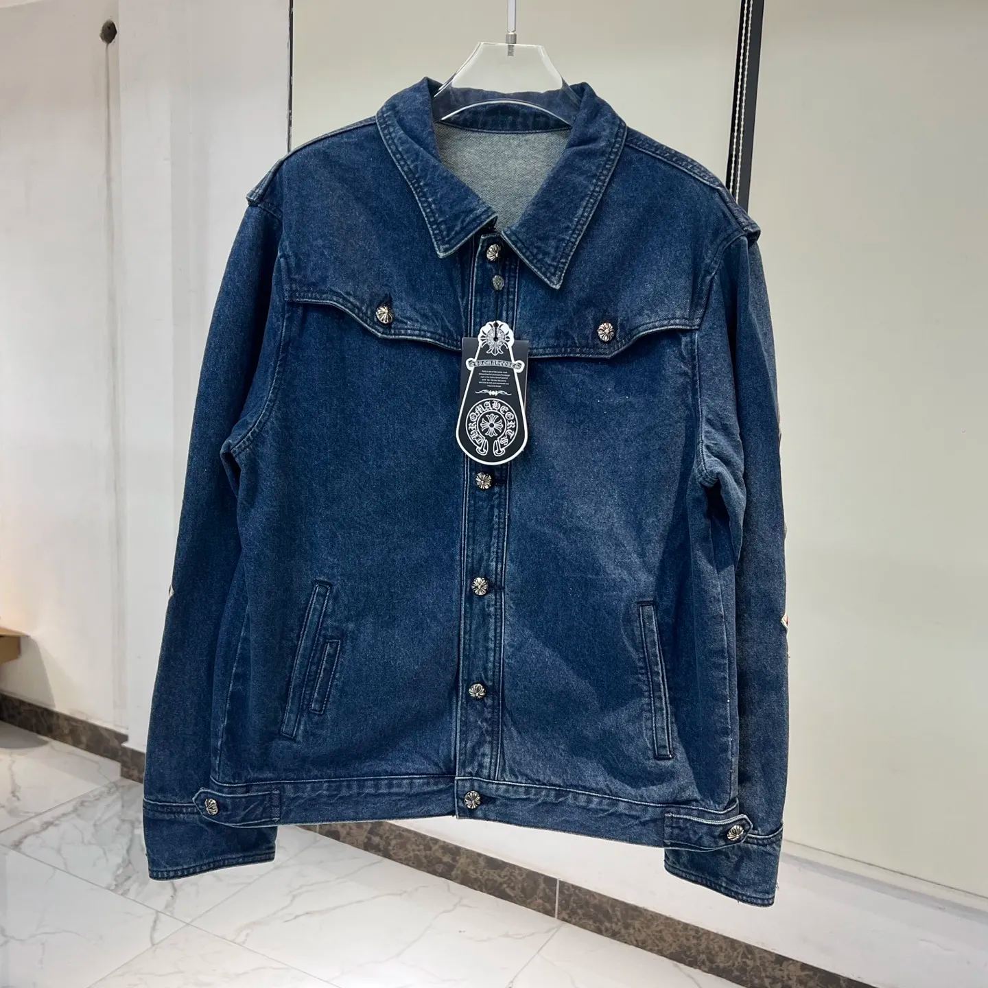 CHROME HEARTS Denim jacket (CHROME HEARTS A008）