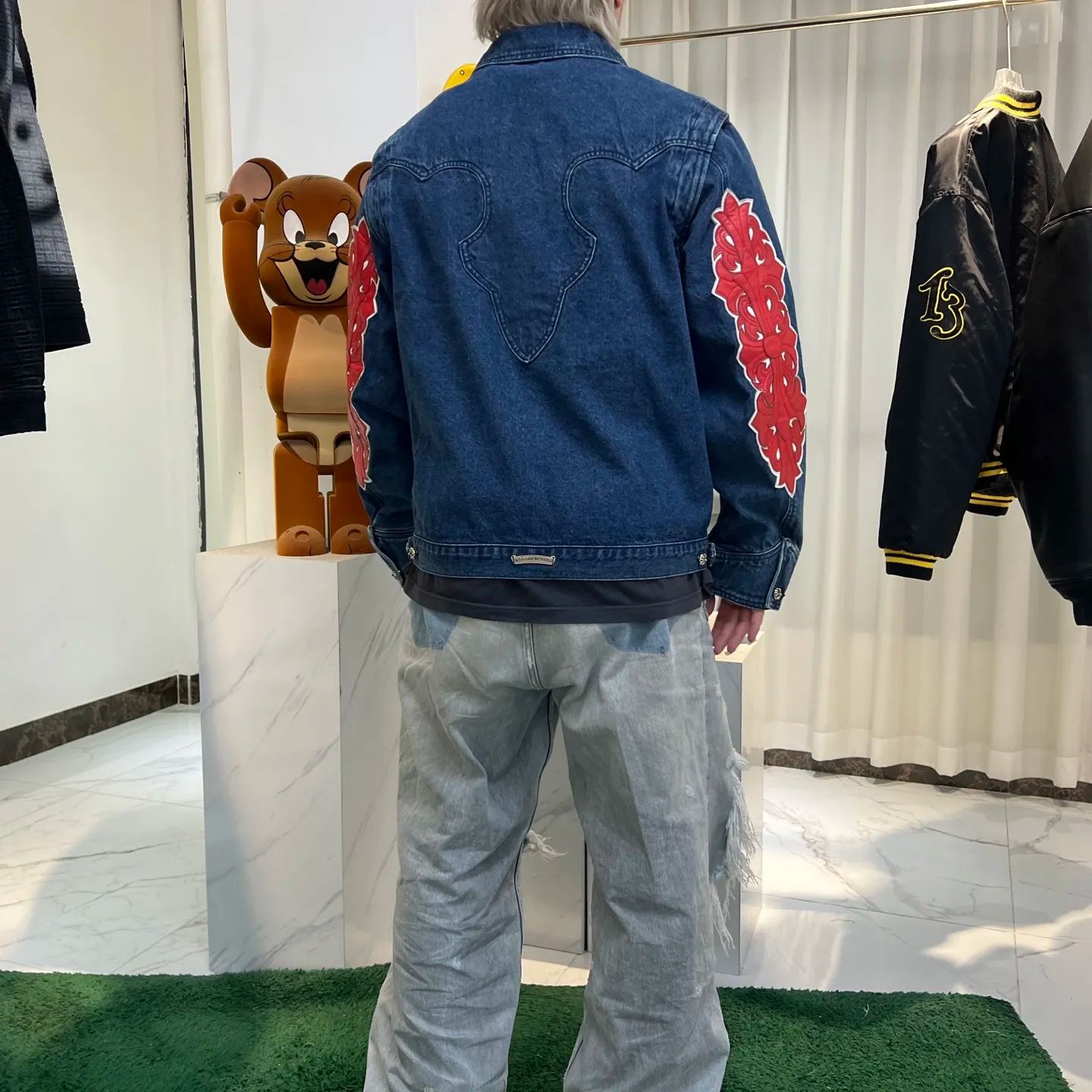 CHROME HEARTS Denim jacket (CHROME HEARTS A008）