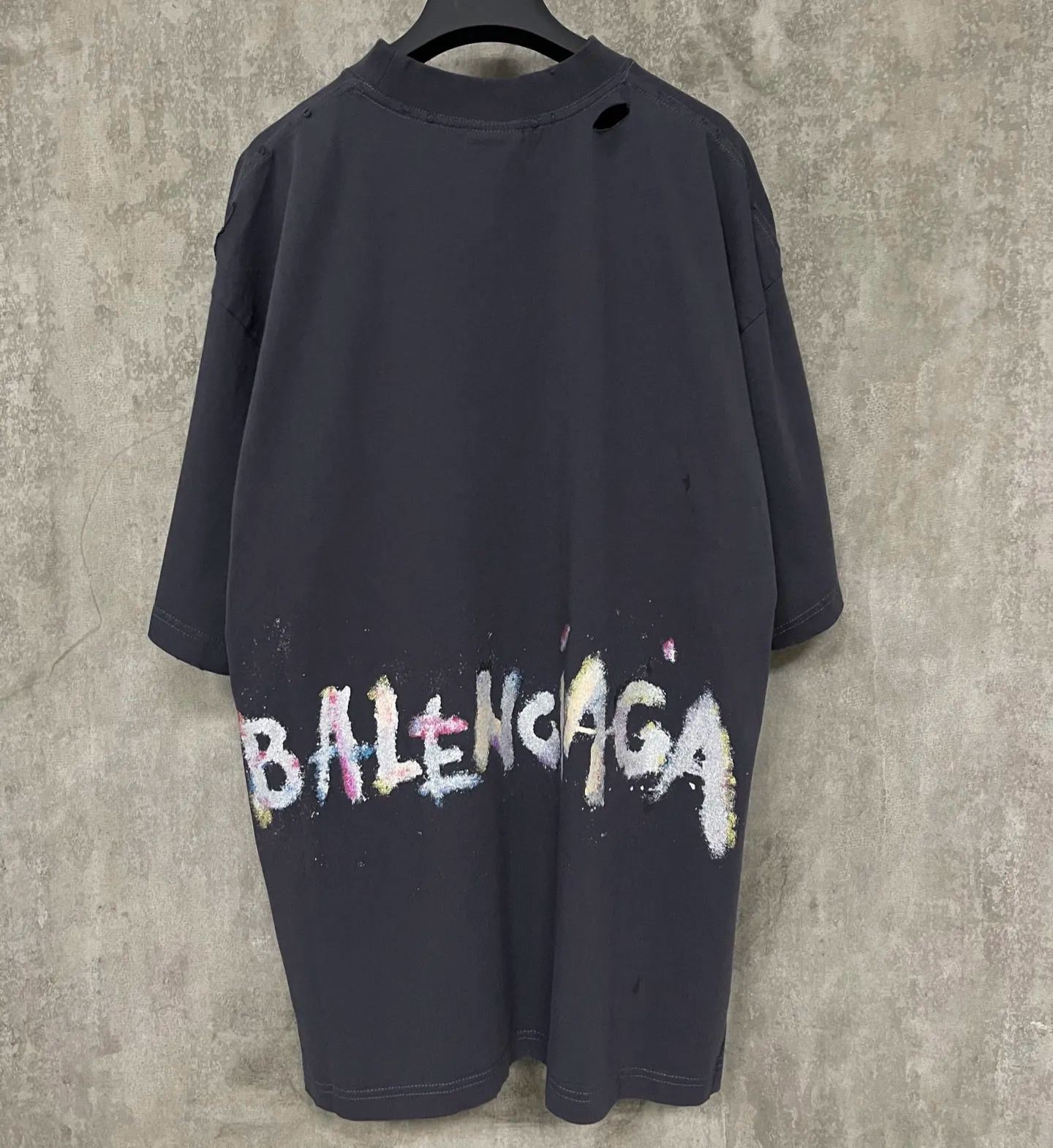BALENCIAGA GLITTER T-SHIRT（764235TSVD51041）