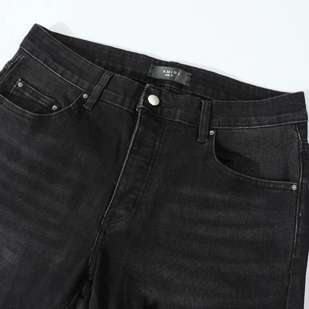 AMIRI MX1 skinny jeans (AMDNSY1055-BLACK）