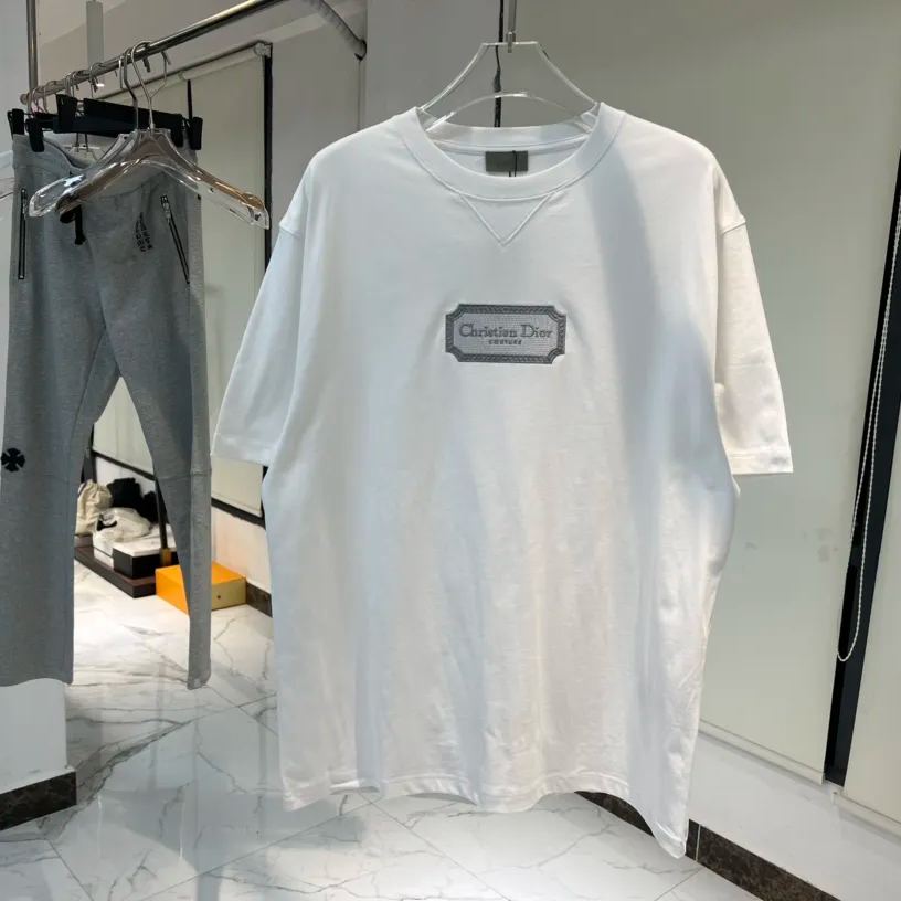 Dior Couture Relaxed-Fit T-Shirt（243J685B0554-C880）