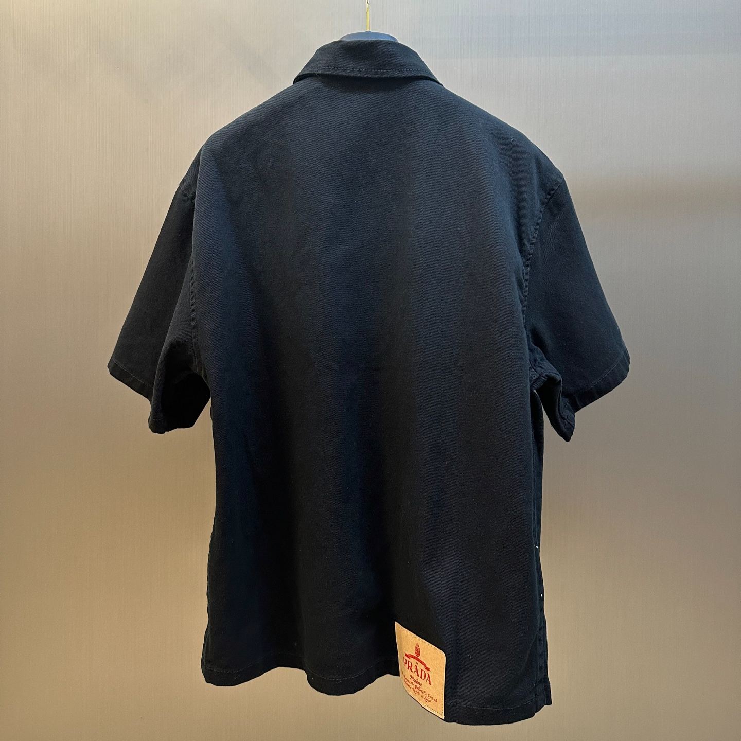 PRADA Denim shirt (GFC053-148J-F0557-S-OOO）