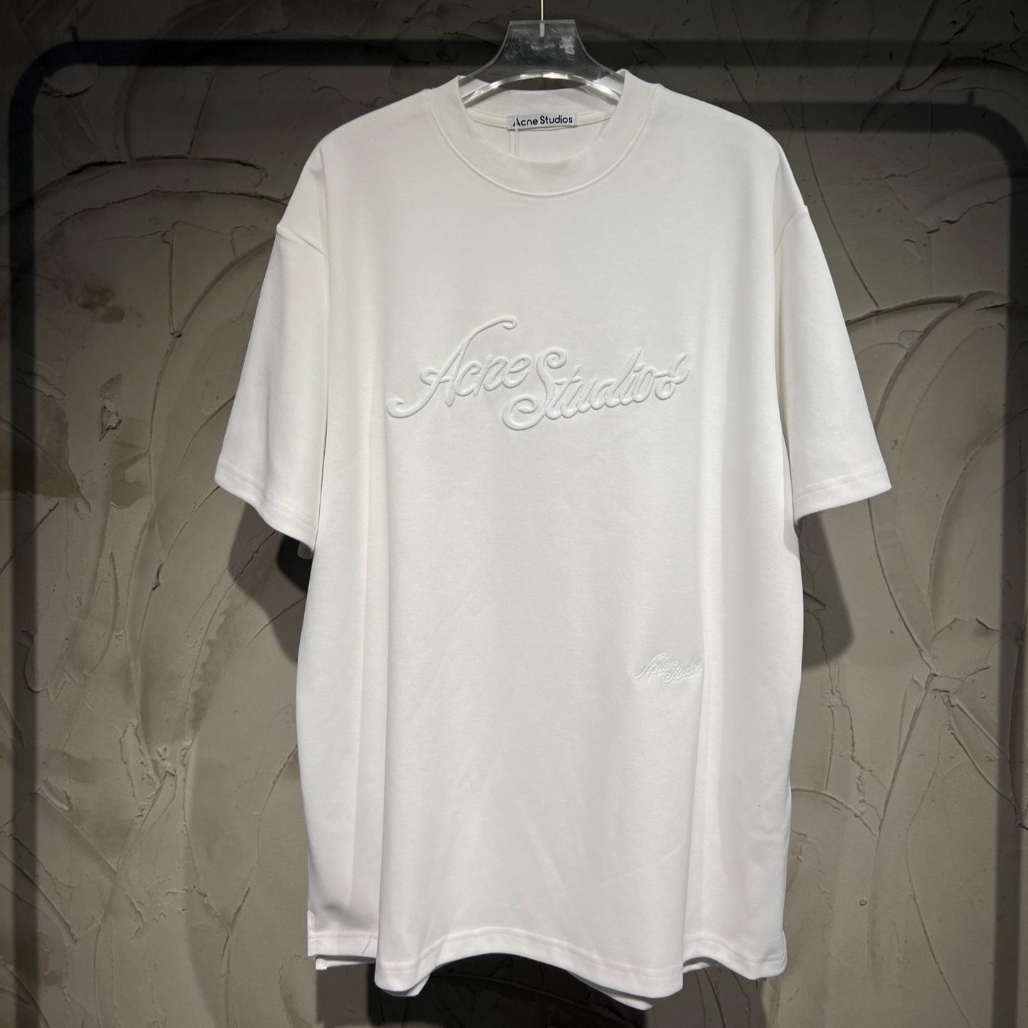 Acne Studios - Relaxed Fit Logo T-Shirt (CL0327-BM0）