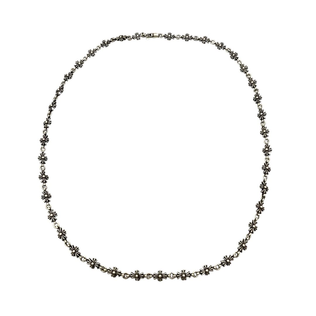CHROME HEARTS Sterling Silver Cross Necklace（CHROME HEARTS 359）