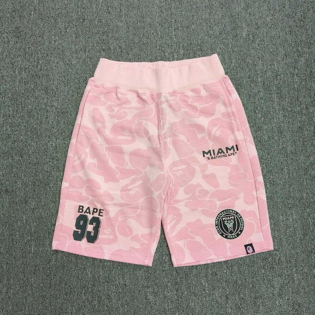 BAPE x INTER MIAMI CF camouflage sweatpants（1J73153903）