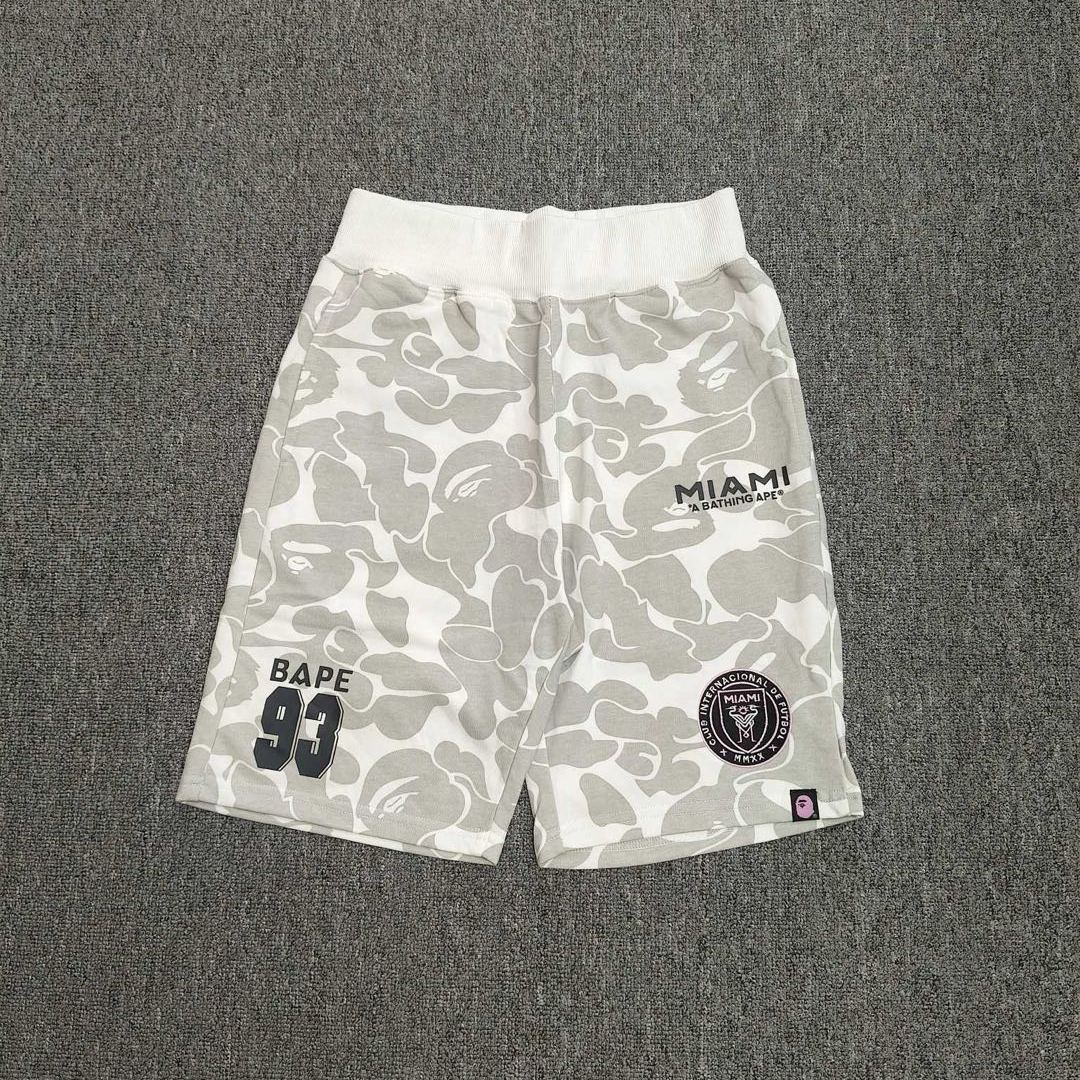 BAPE x INTER MIAMI CF camouflage sweatpants（1J73153903）