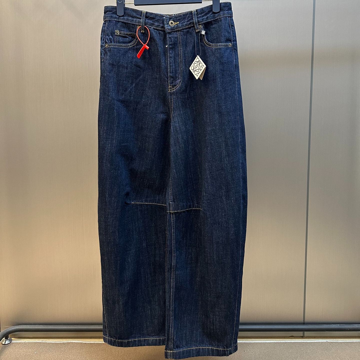 LOEWE Anagram Barrel Jeans (S359Y11XCQ-5380）