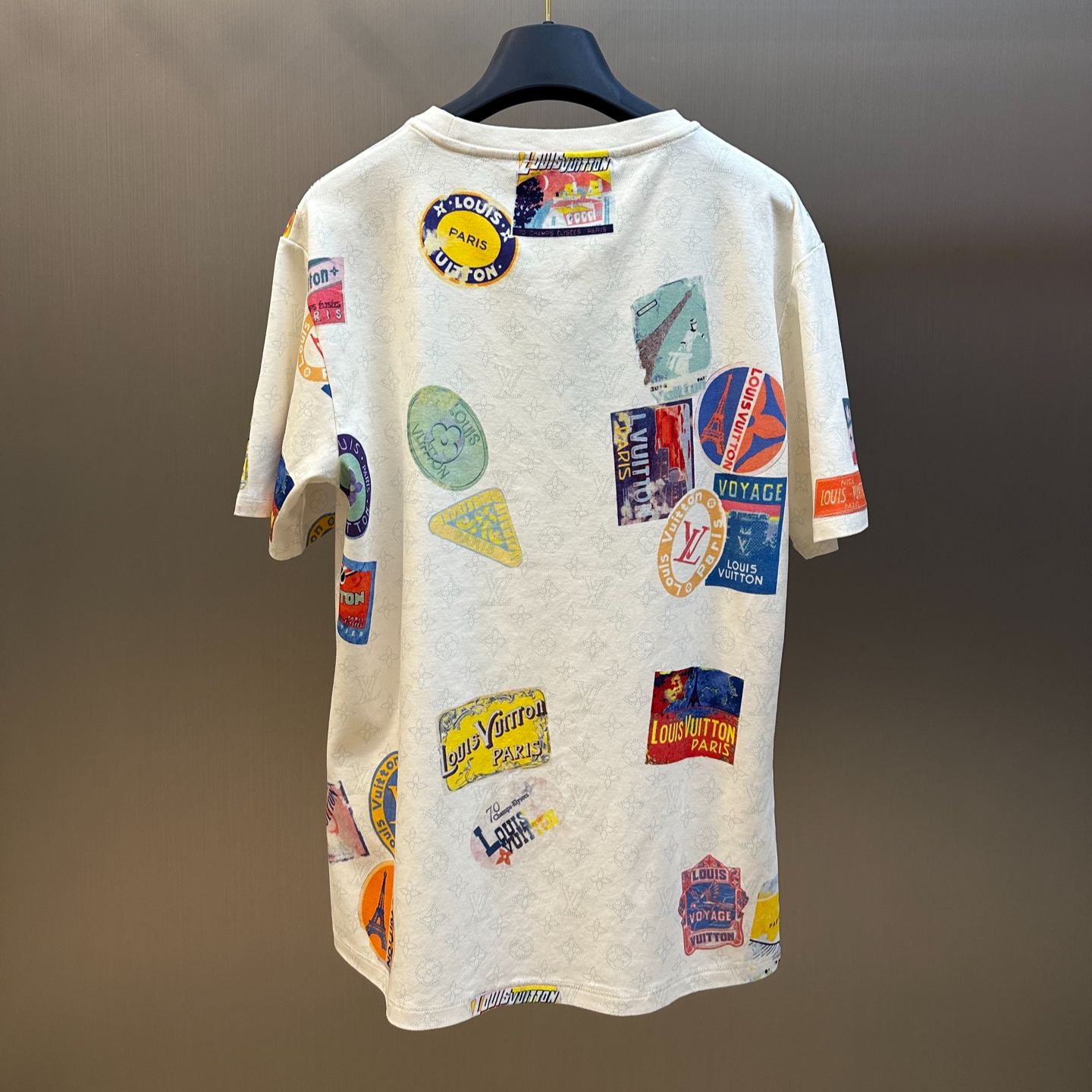 Louis Vuitton Mahina Patch Print T-Shirt（1AHITQ）