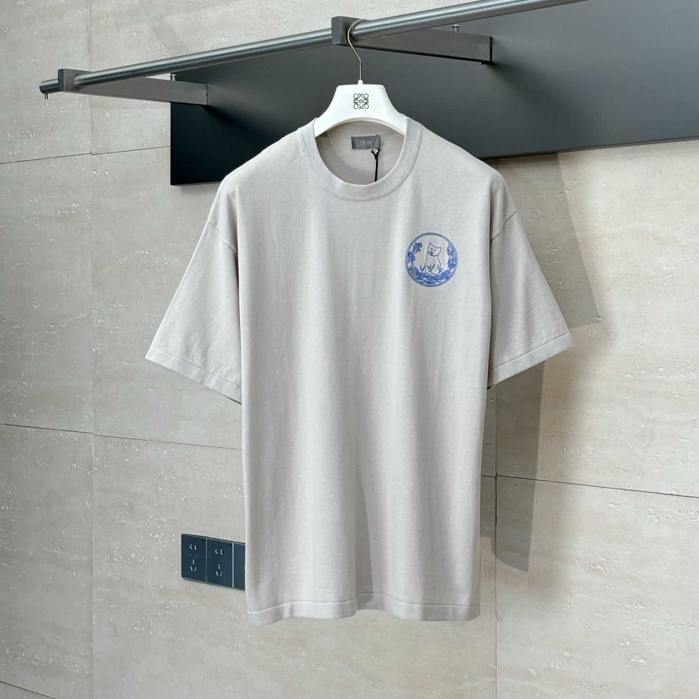 DIOR cotton T-shirt（583M625AT823-C185）