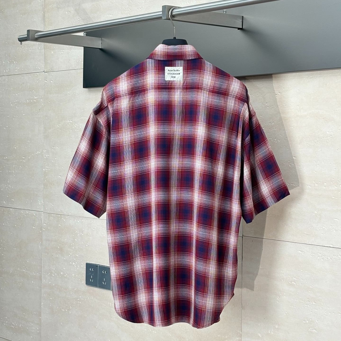 Acne Studios Oversized shirt (CB0116-ALU）