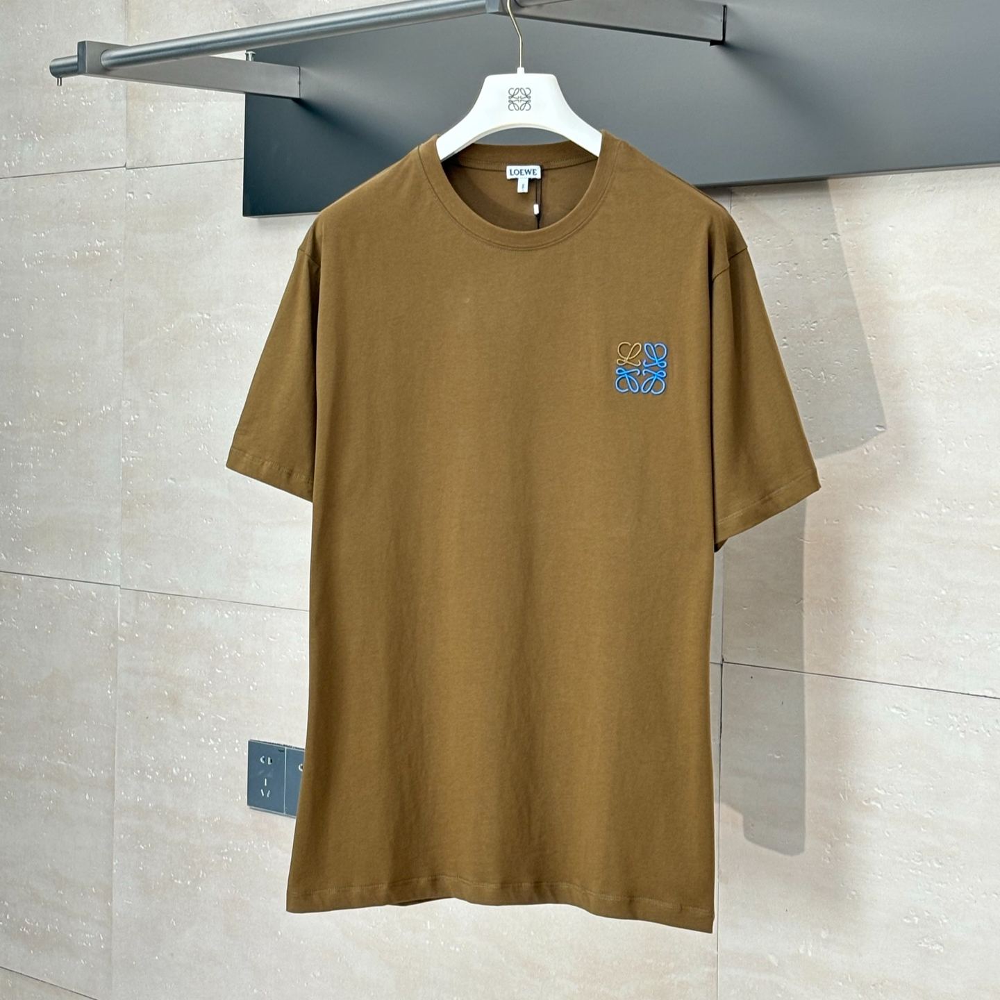 LOEWE Regular fit T-shirt in cotton Beige（H526Y22X75-3150）