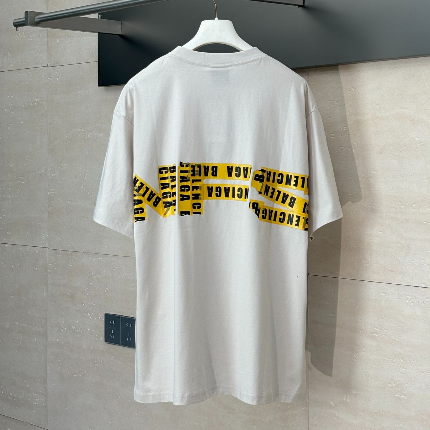 Balenciaga x JIPINFEICHE SS24 T-Shirt Regular Fit Men's White  (787349TQV739016）