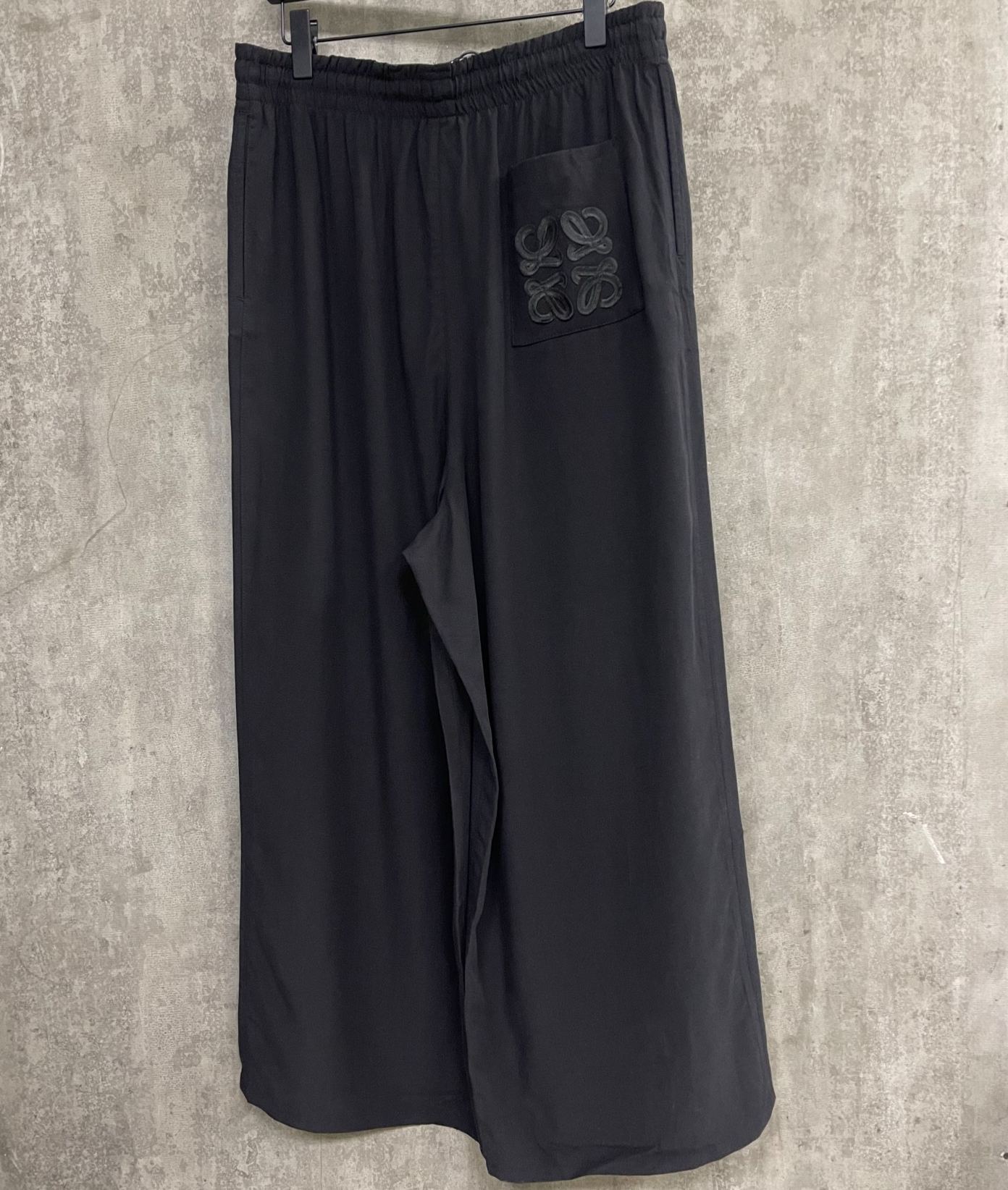 LOEWE Cropped Rayon Linen Pants (H616Y04XA7）