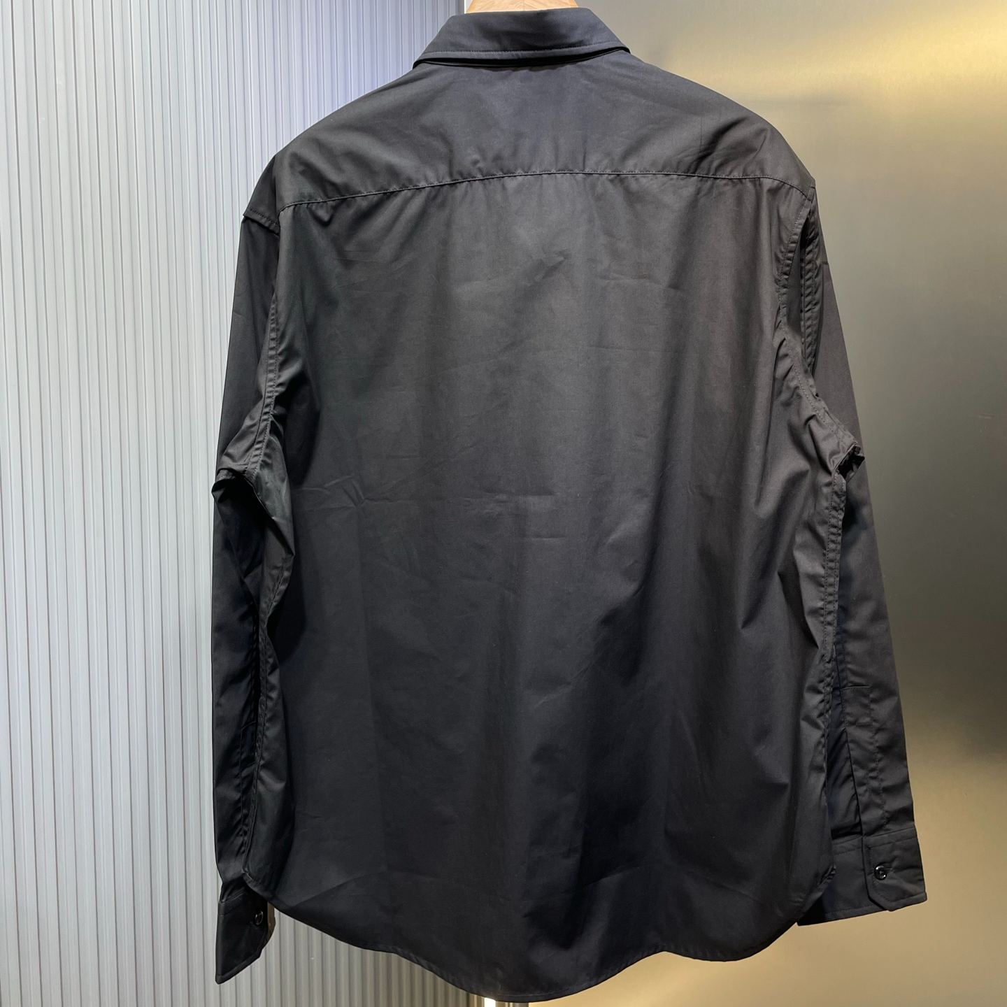 LOEWE Anagram embroidered buttoned shirt（H526Y05WDX）