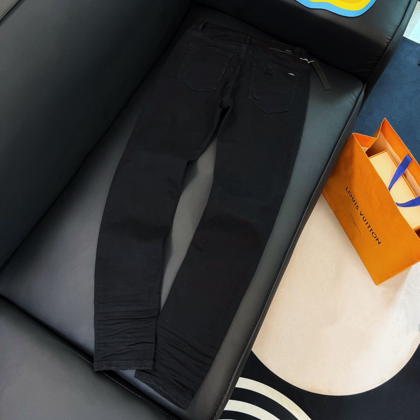 Amiri Jeans (XM01200SD-BLK）