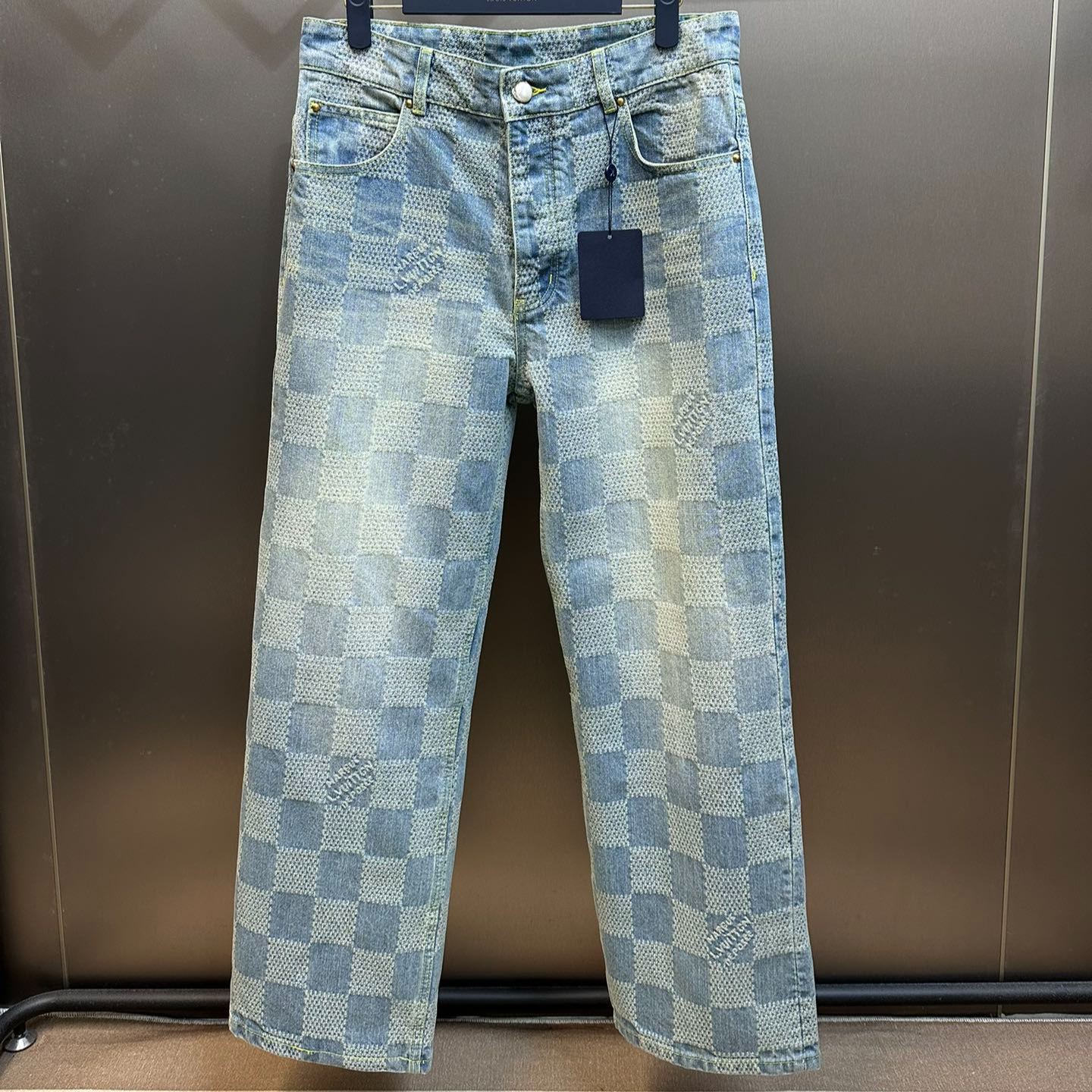 Louis Vuitton Damier denim skate pants（1AHCOD）