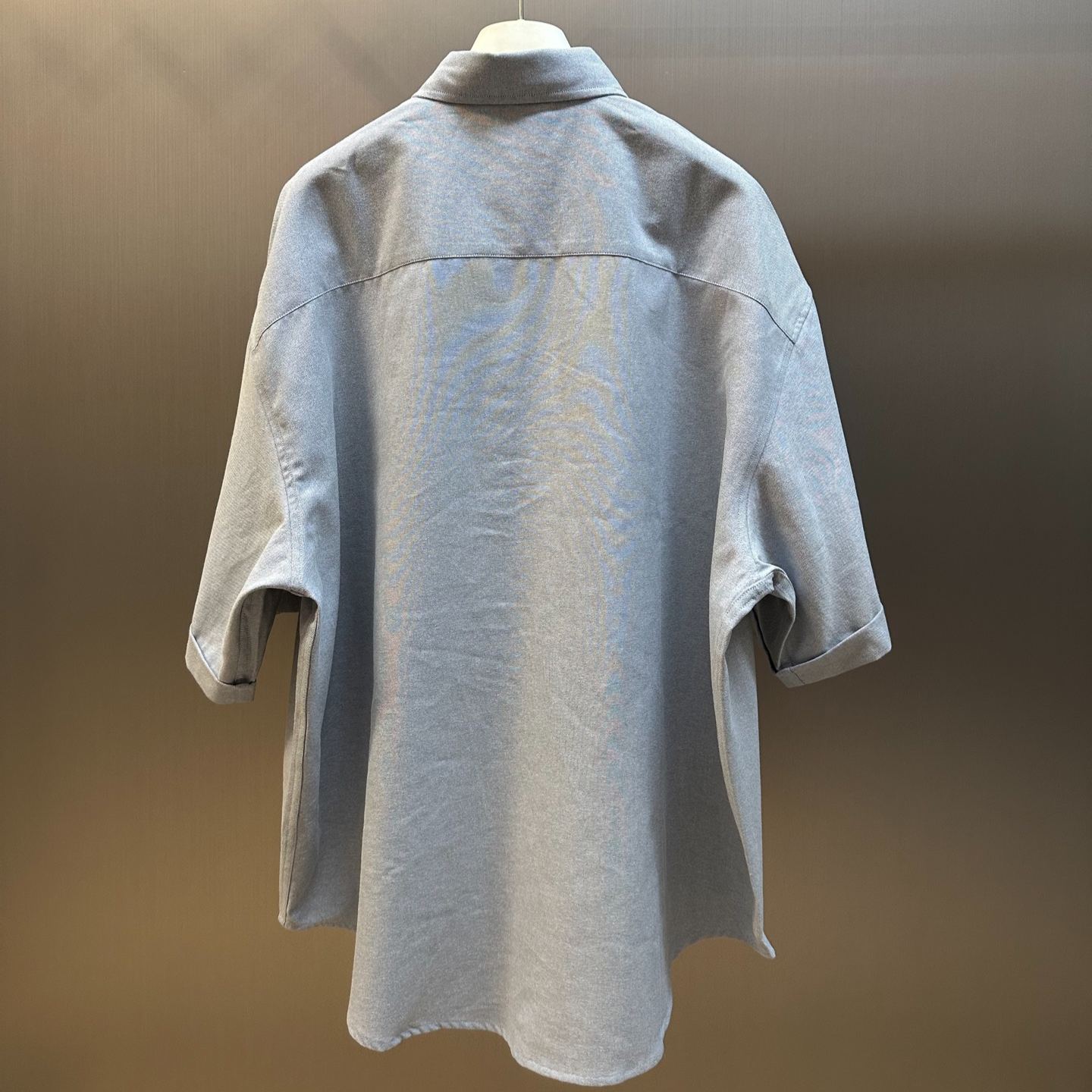 Ami Paris Boxy Fit Cotton Shirt（HSH230CO0031-450）