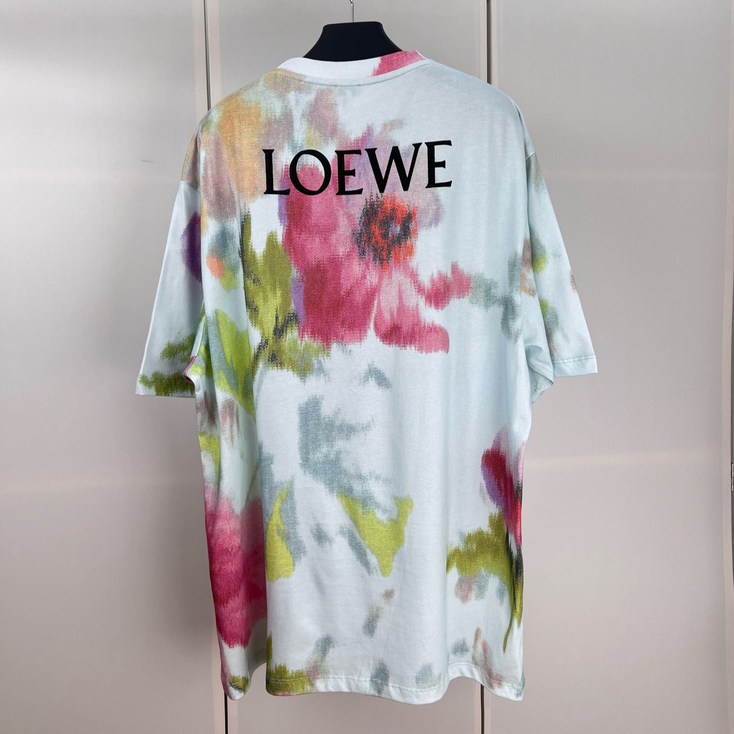 Loewe Loose Fit Floral Digital Print T-Shirt（H526Y22XCJ-5497）