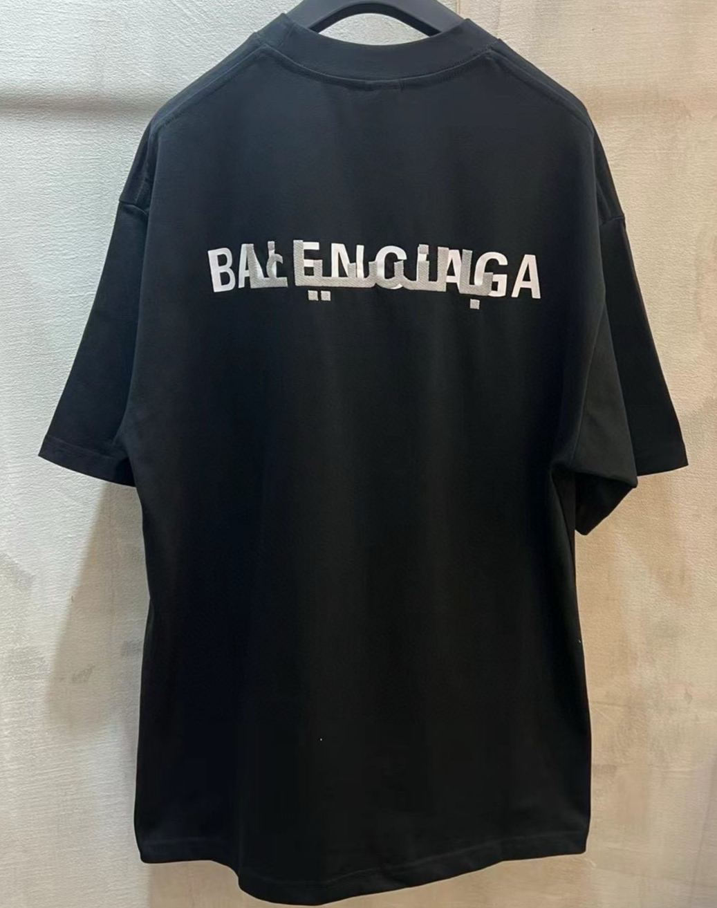 Balenciaga letter print T-shirt（124799）