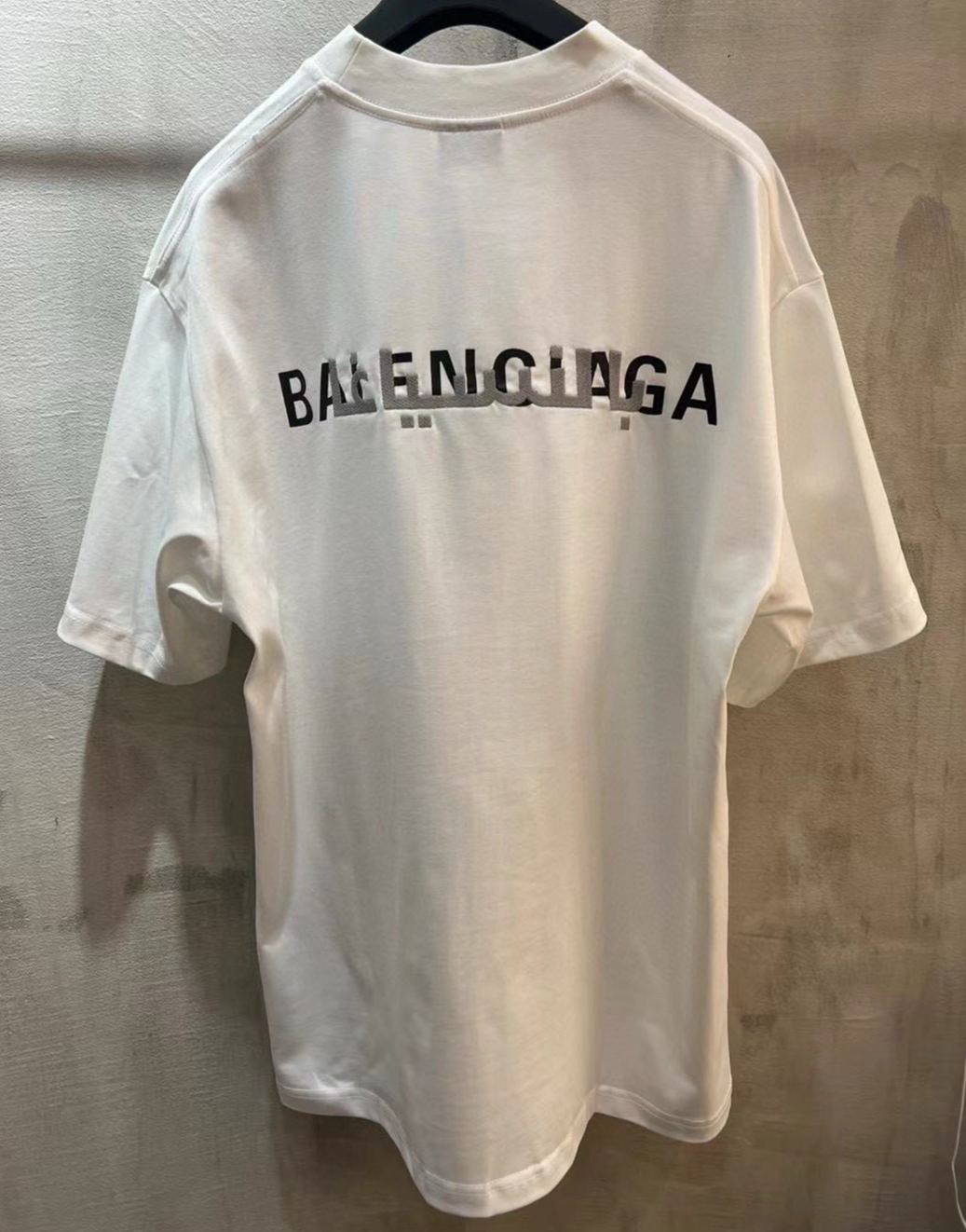 Balenciaga letter print T-shirt（124799）