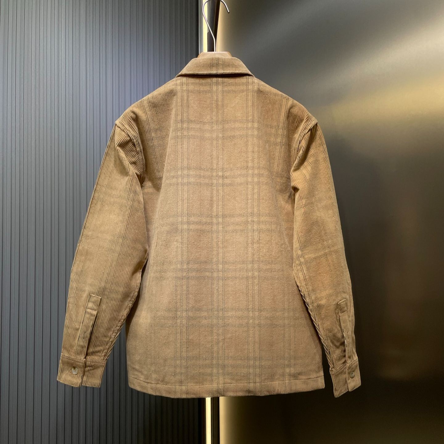 Burberry Checked corduroy overshirt（81131641）