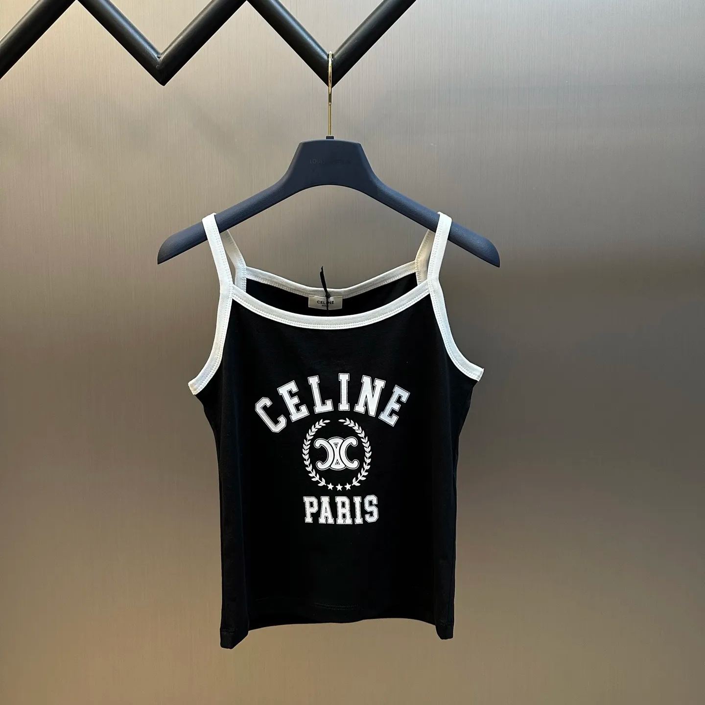 CELINE Triomphe logo camisole （RX0AQ507Z-GBS3）