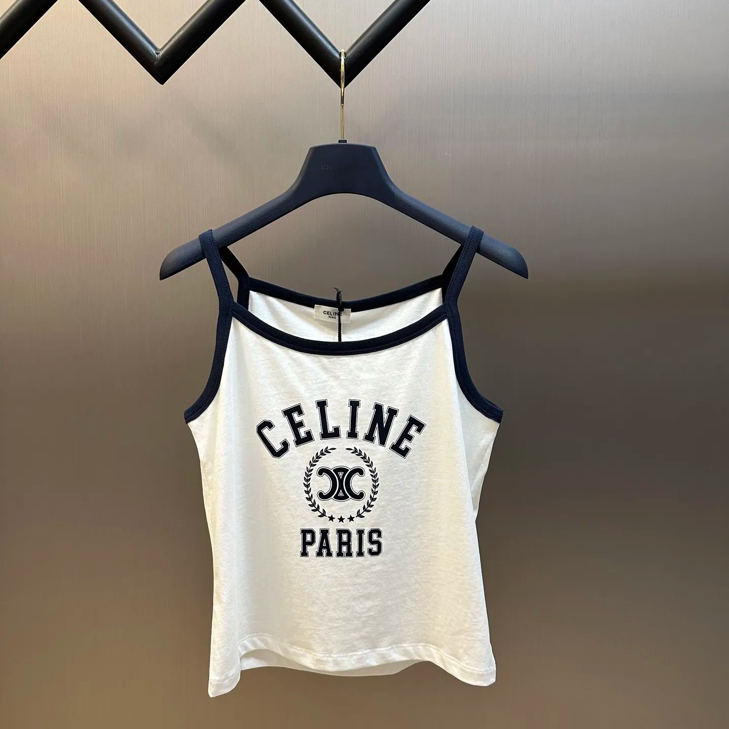 CELINE Triomphe logo camisole （RX0AQ507Z-GBS3）