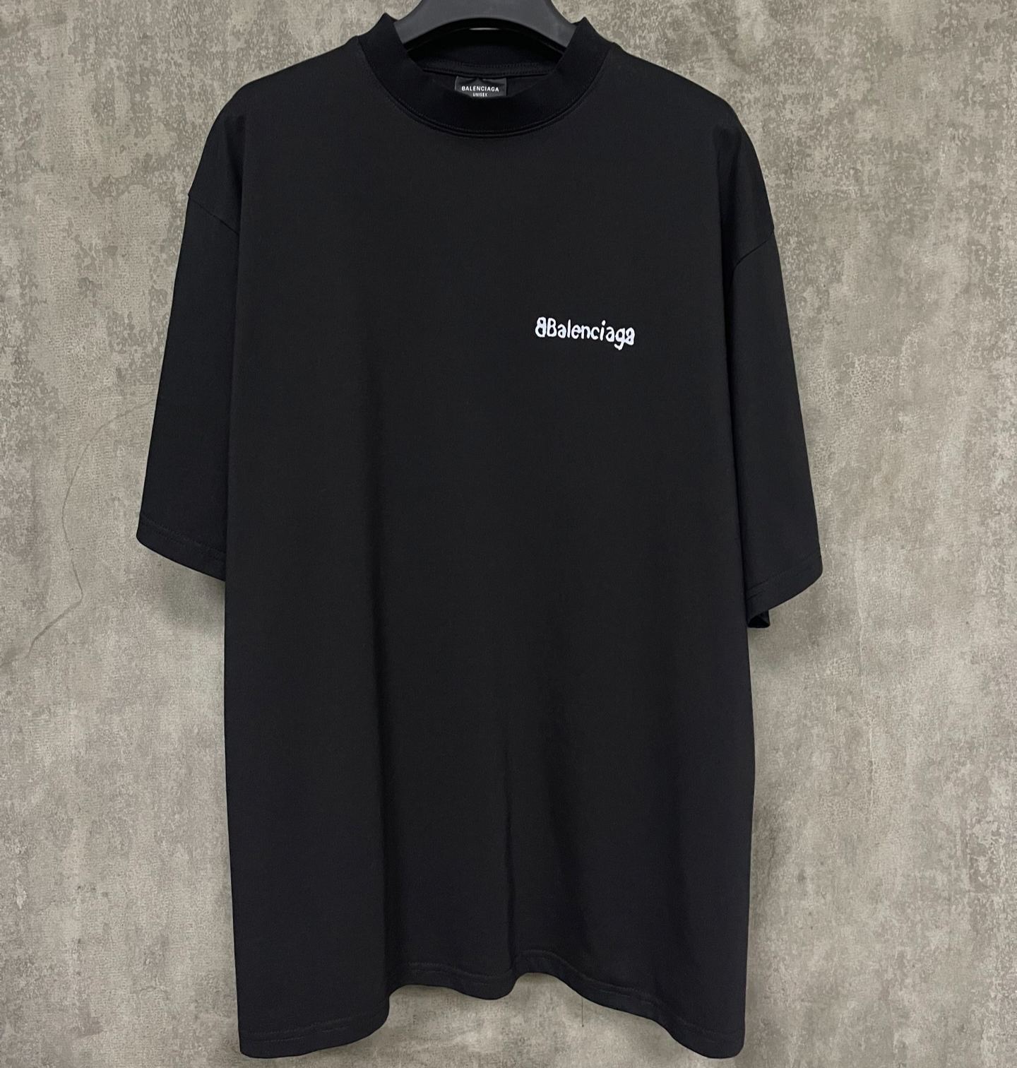 Balenciaga BB Logo T-Shirt 'White'（612966TOVO99081）