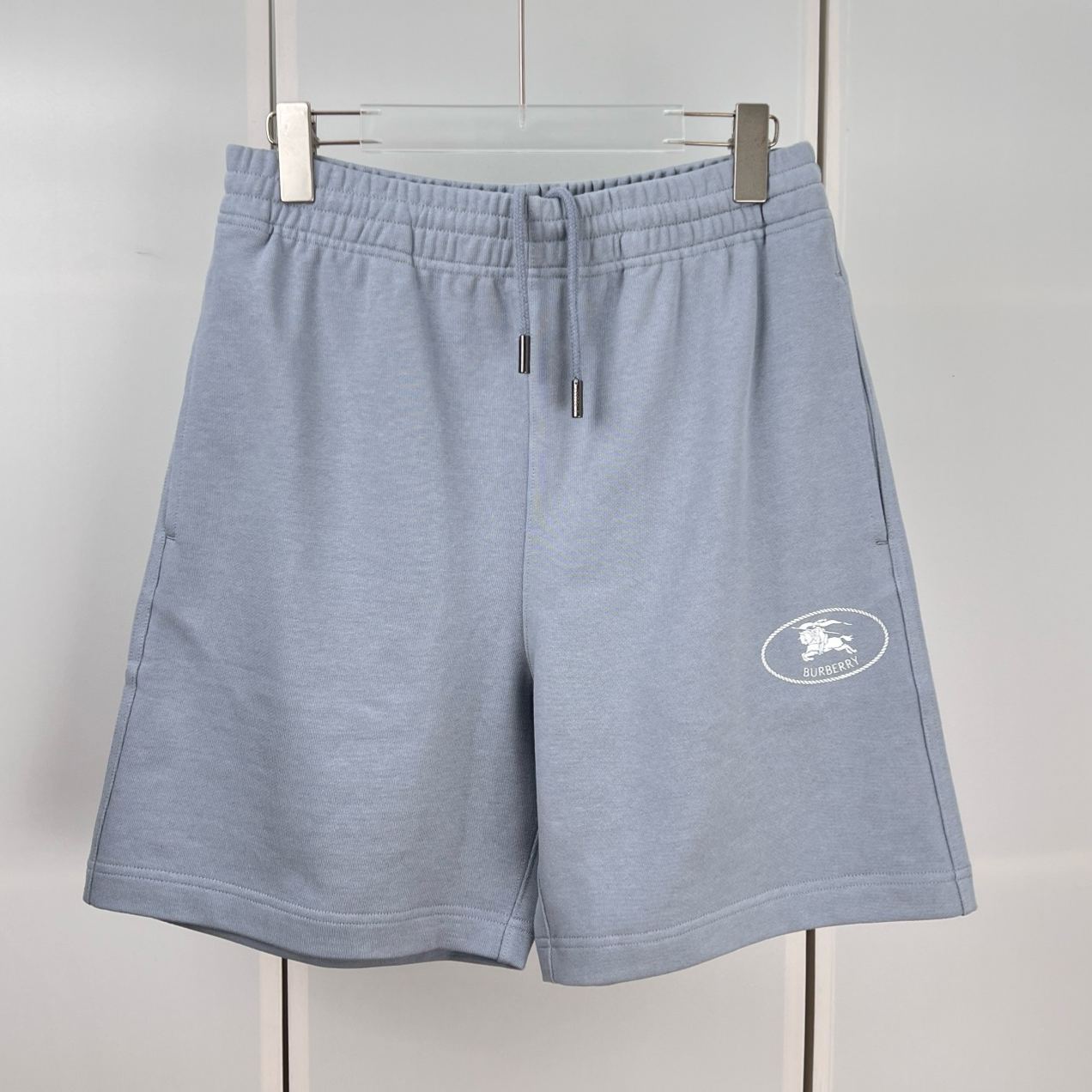 BURBERRY Knight's Seal Cotton Shorts（81104951）