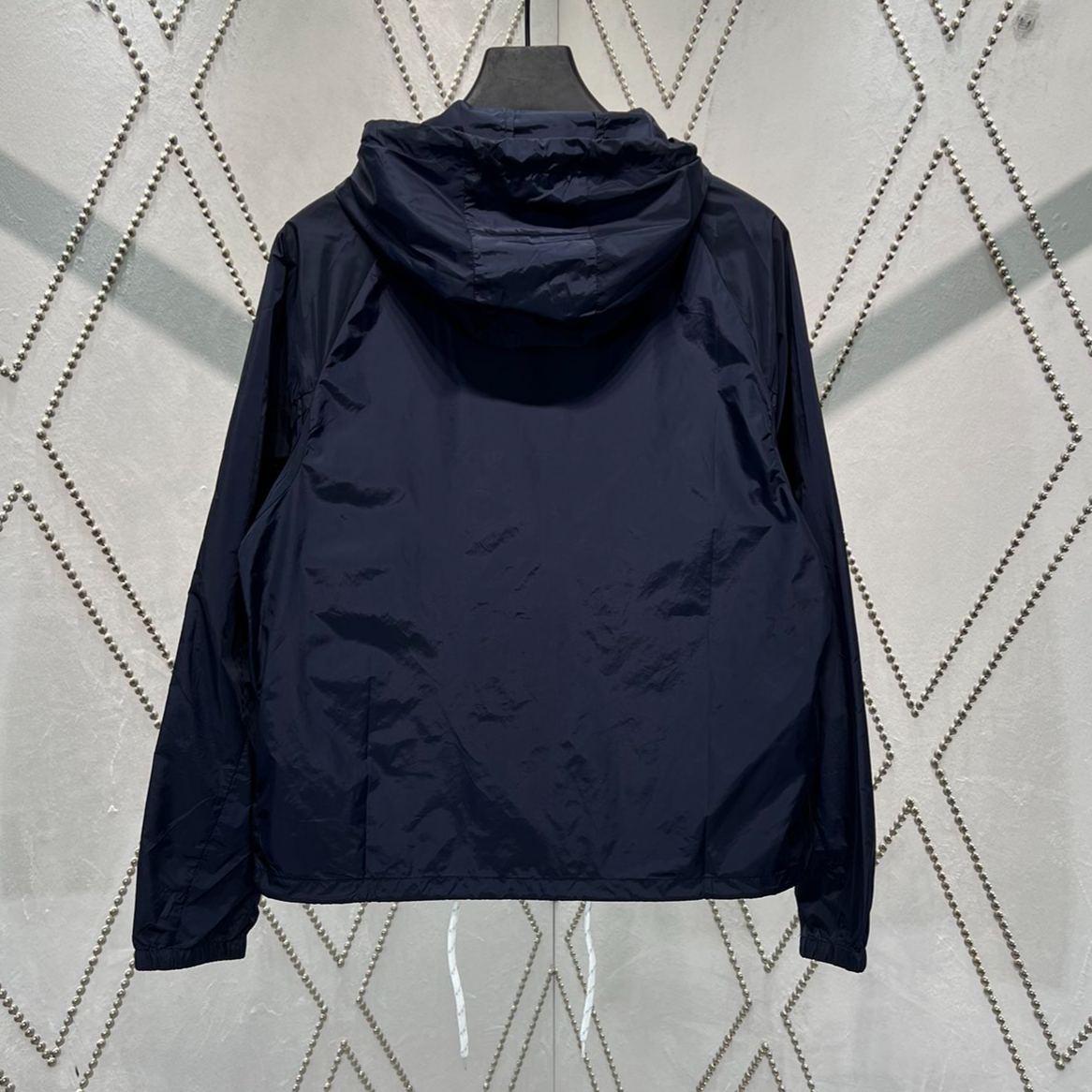 Prada Navy Jackets (SGC864-1WQ9-F0ABB-S-OOO）