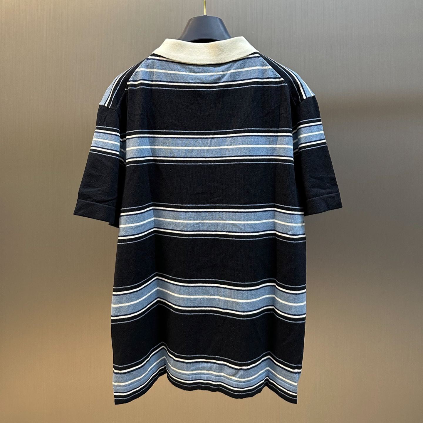 DIOR FW25 Polo Shirt Men's Blue（593M809A7015-C580）