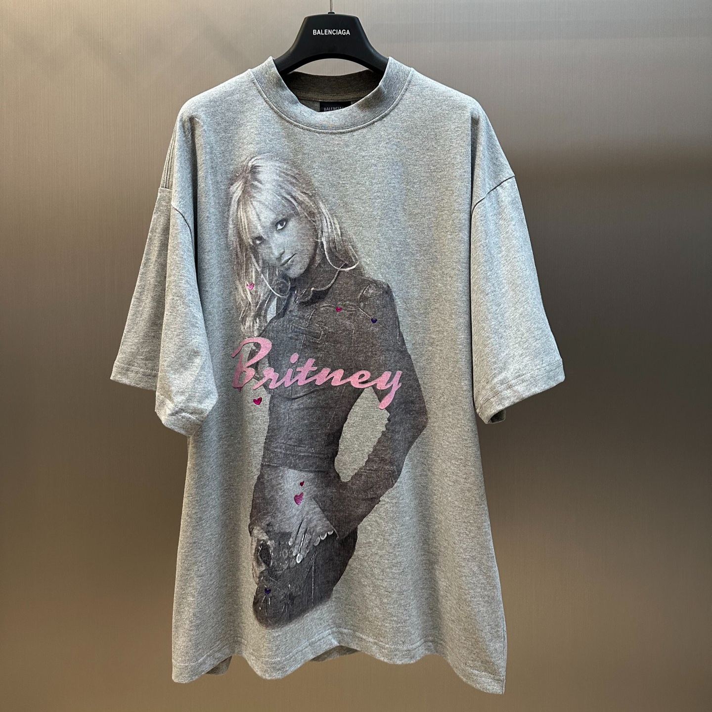 Balenciaga Music Britney Spears Series T-shirt  (764235TTVJ81302）