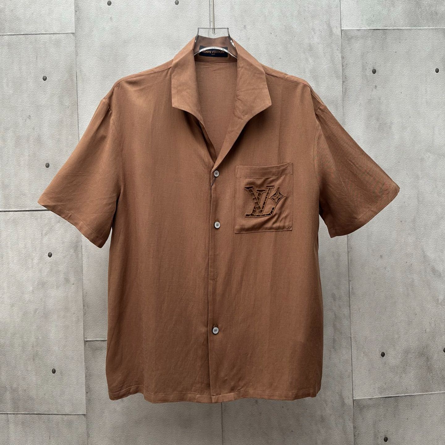 Louis Vuitton Embroidered summer shirt（1AHVUQ）
