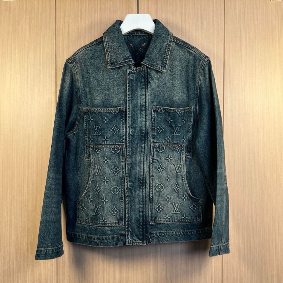 Louis Vuitton denim jacke（1ABJ75）