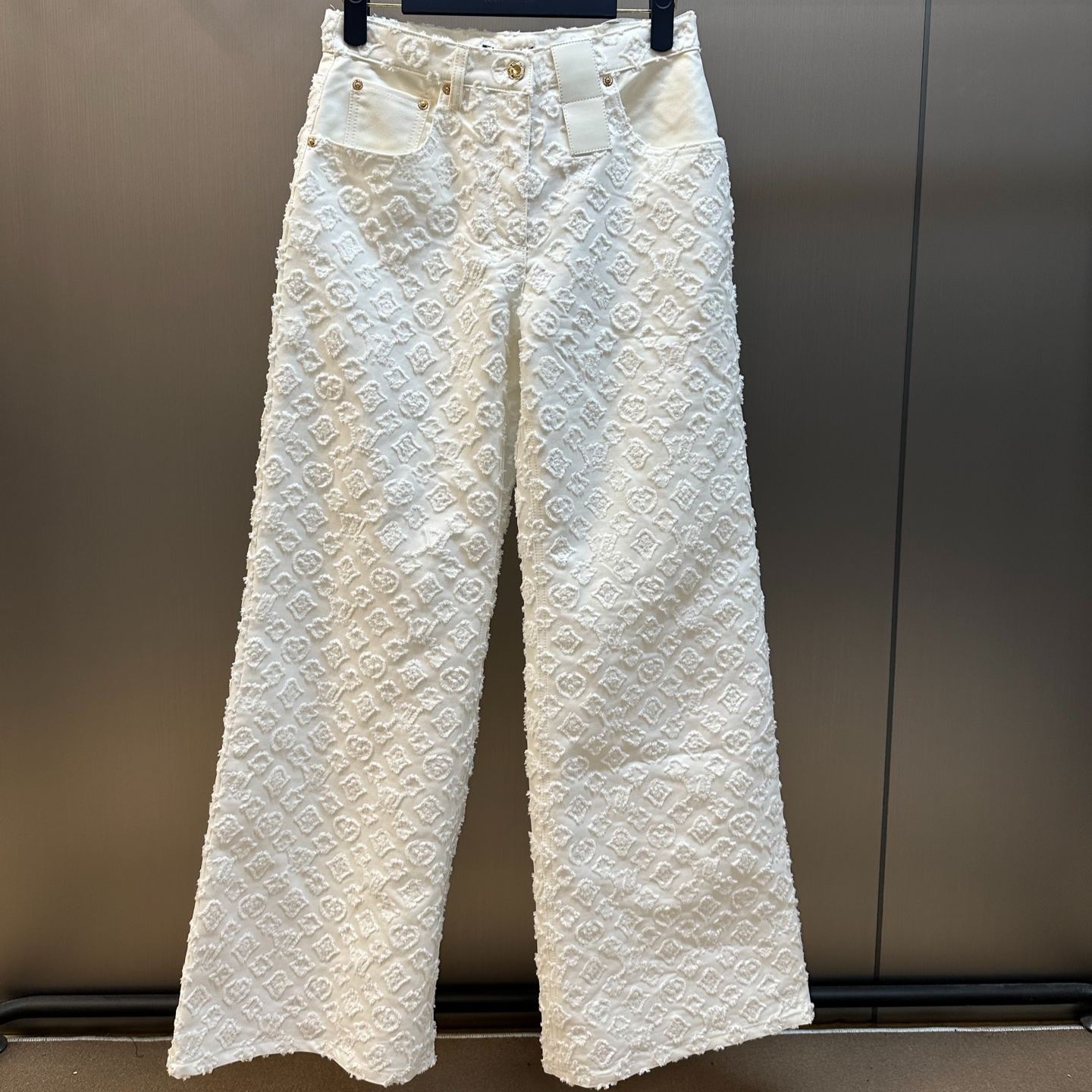Louis Vuitton MONOGRAM floral jeans（1AHJS6）