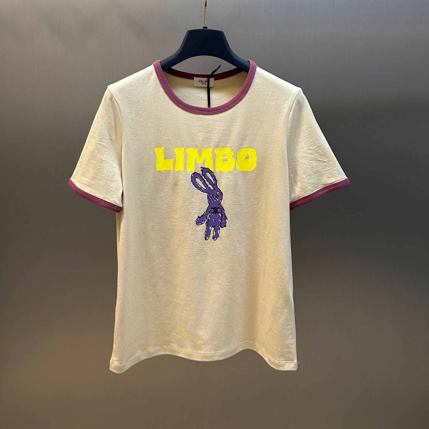 CELINE 70'S T-SHIRT IN COTTON JERSEY (RX0CF507Z-GCS6）