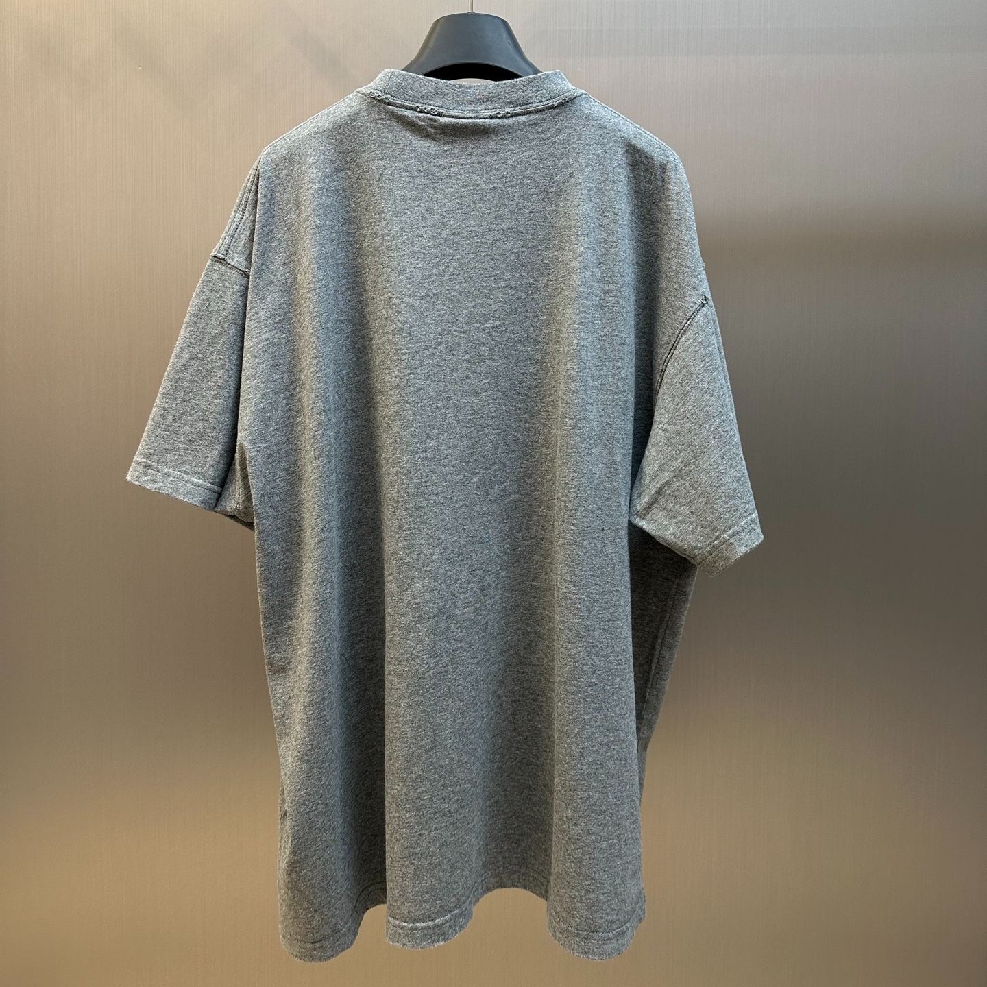 Balenciaga Men's Luxury Script Oversized T-shirt (850345TTVB61035）