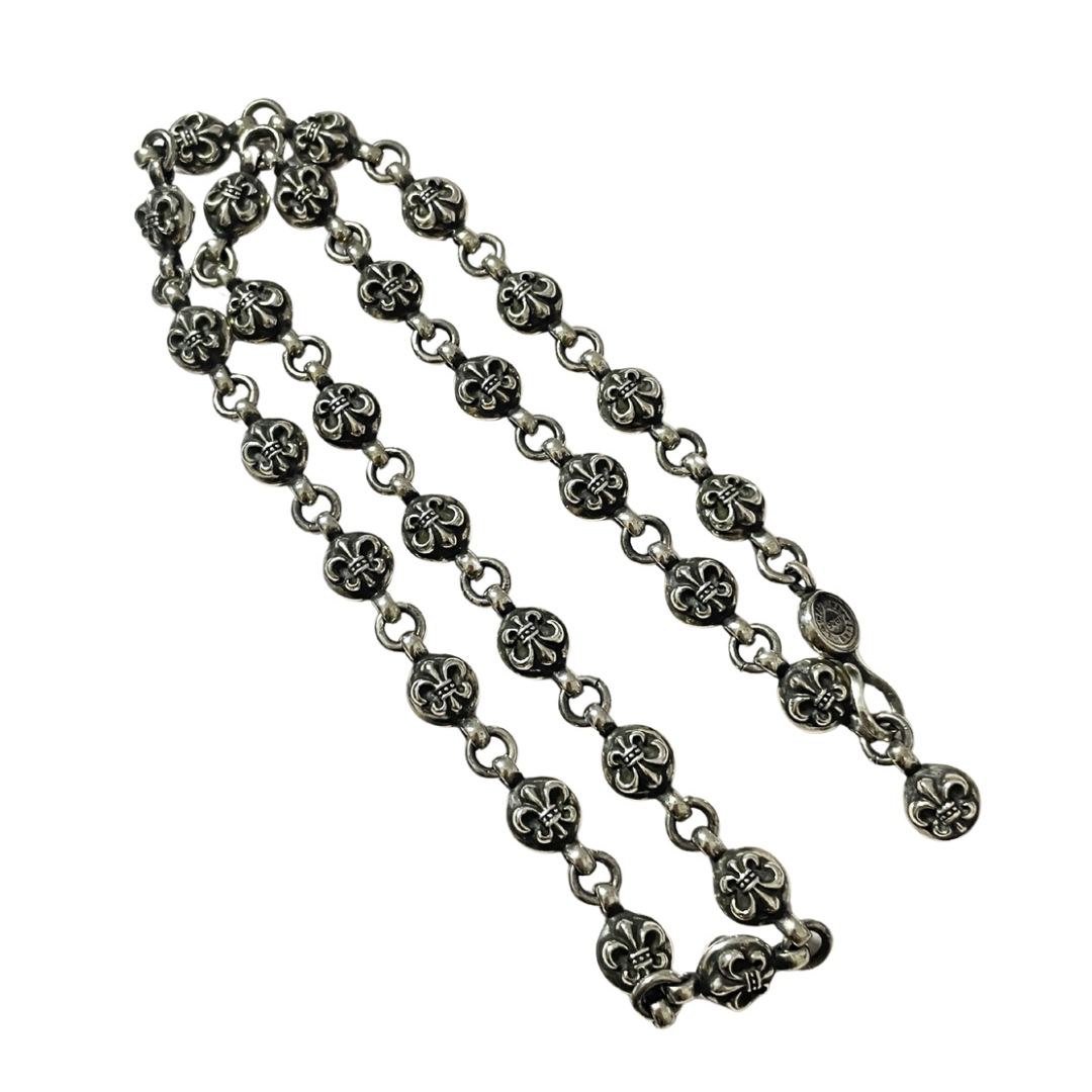 Chrome Hearts Cross Bead Necklace（CHROME HEARTS 397）