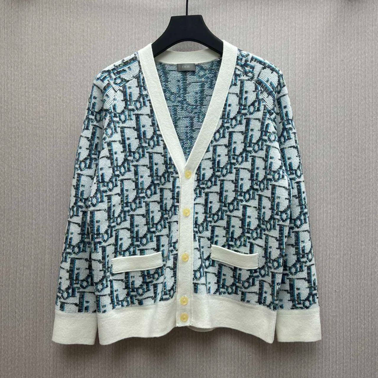 Dior Oblique Jacquard Cardigan（213M233AT662-C085）