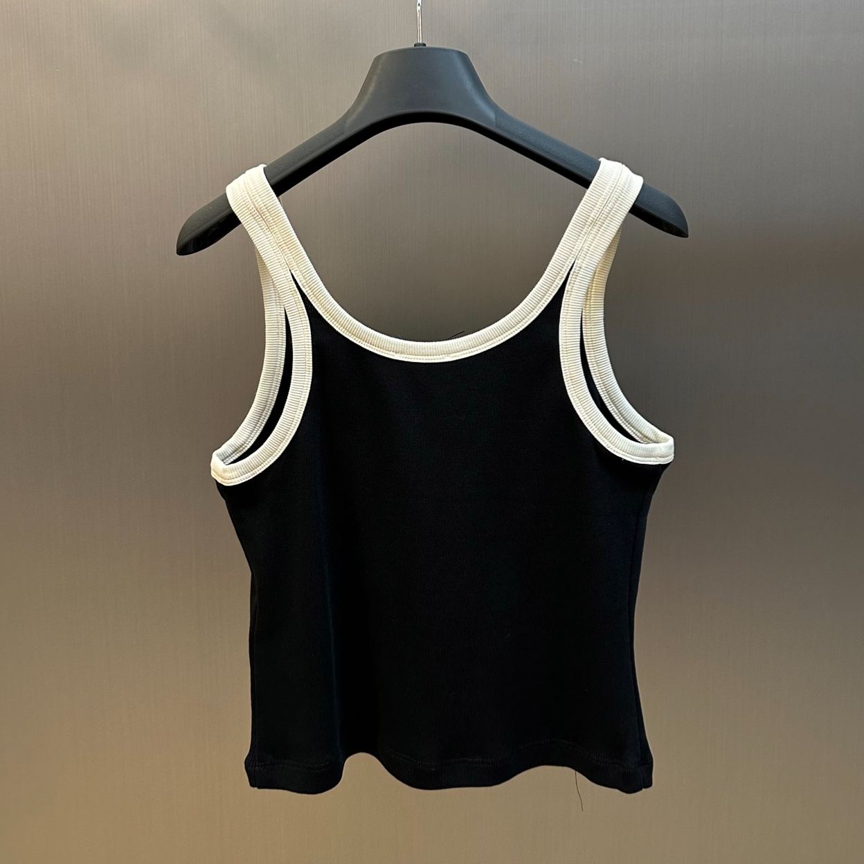 CELINE COTTON JERSEY CROP TANK TOP（RX03A0Q12-38ZD）