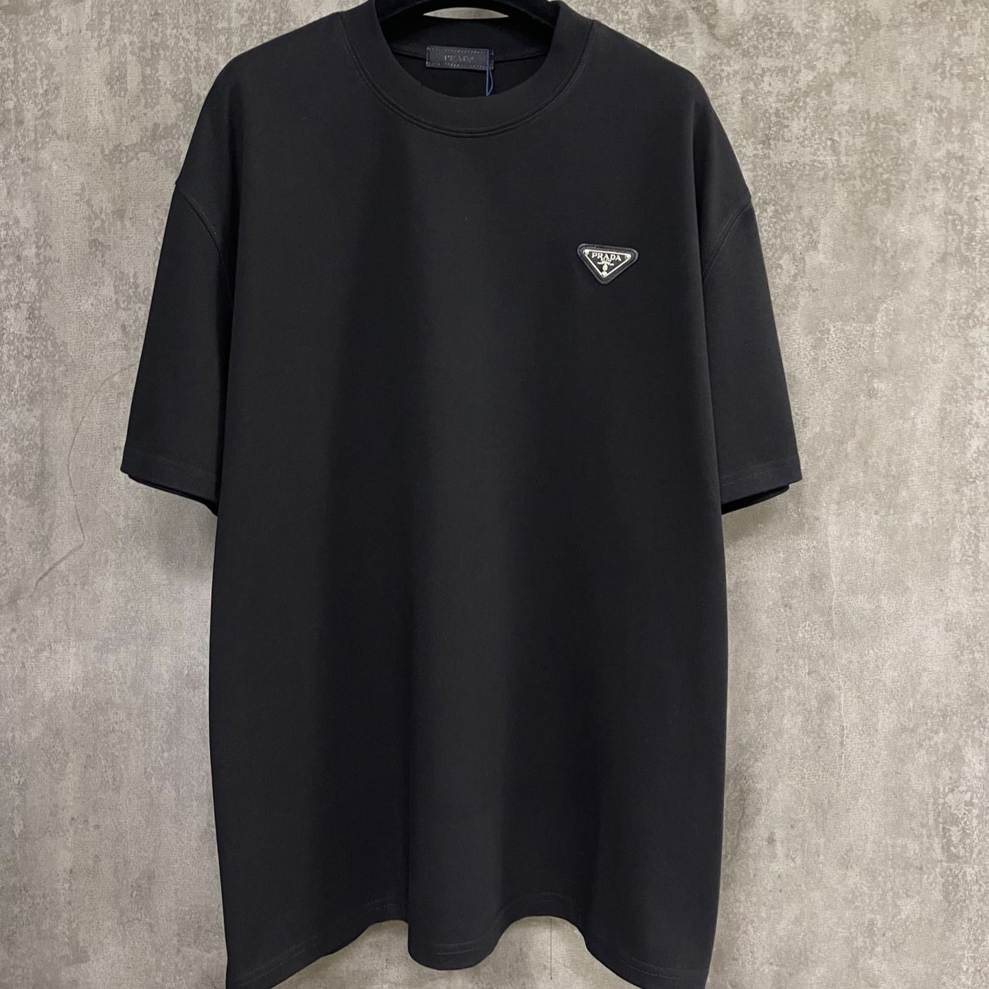 PRADA White Terry T-shirt（UJN885-122E-F0009-S-232）