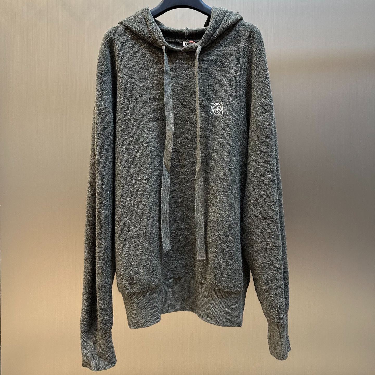LOEWE Wool Hoodie Black (H526Y14KKA-1100）