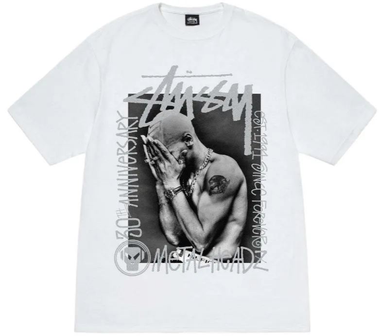 Stussy x Goldie Metalheadz 30 Tee "White"（3903901）