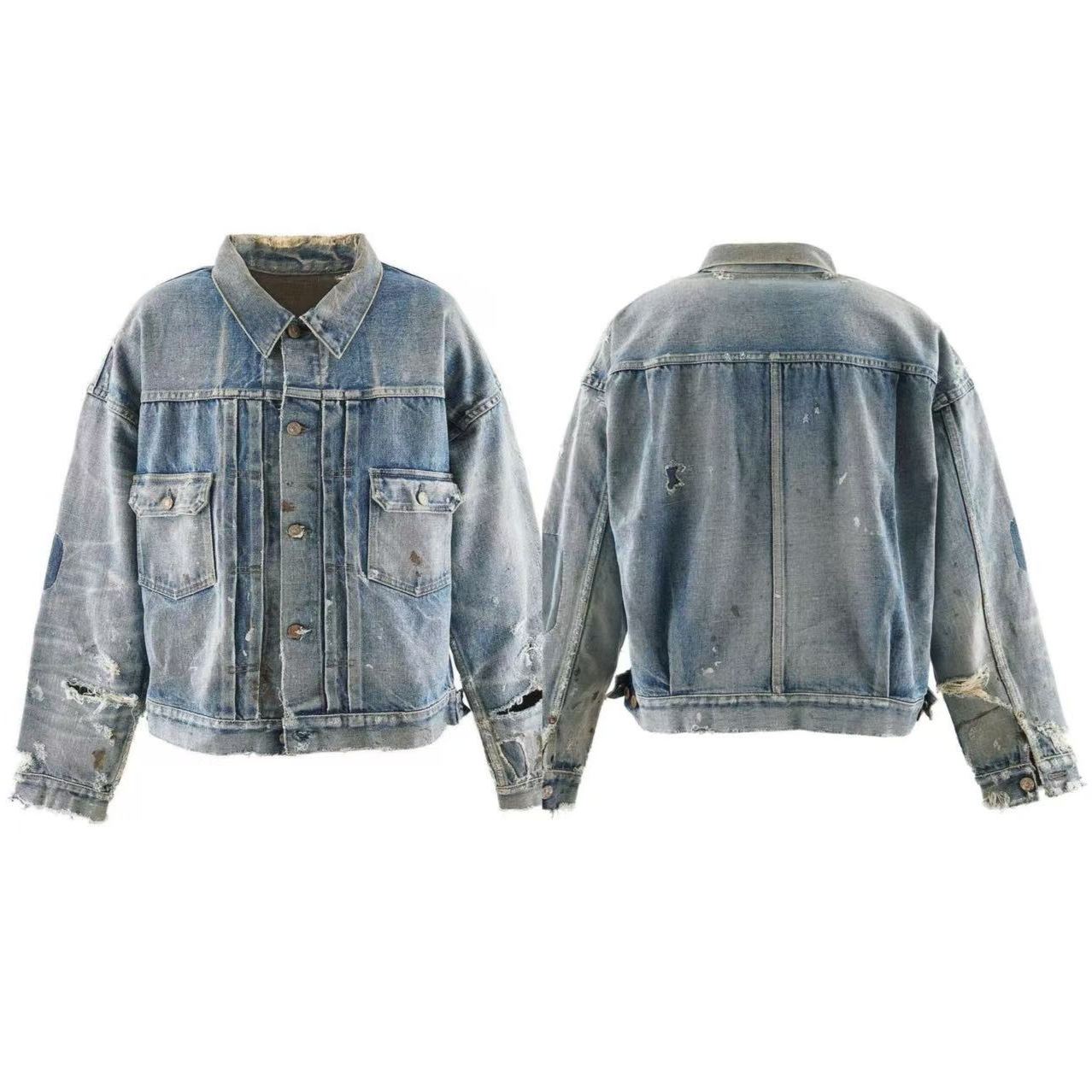 SAINT Mxxxxxx BJ_DENIM JACKET/DAMAGE（SM-A23-0000-C17）