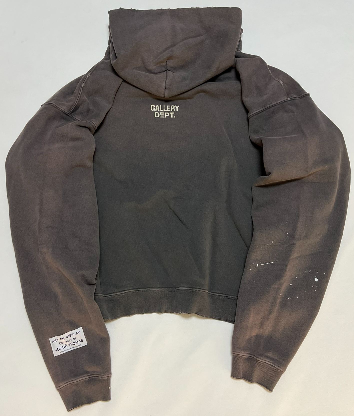 Gallery Dept. 90s Recycle Hoodie - Washed Black（RE90-2000-WBLK）
