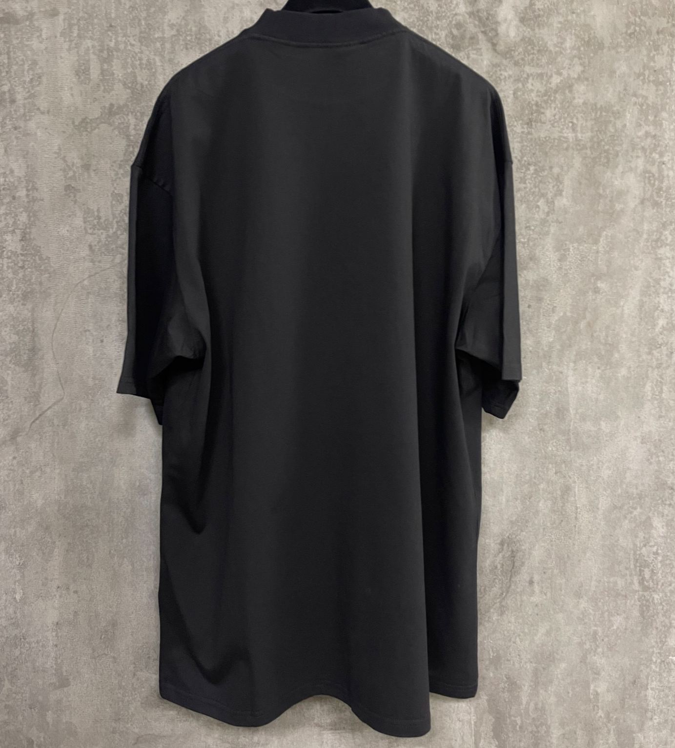 Balenciaga Mirror Balenciaga T-Shirt Medium Fit 'Black'（612966TNVR21070）