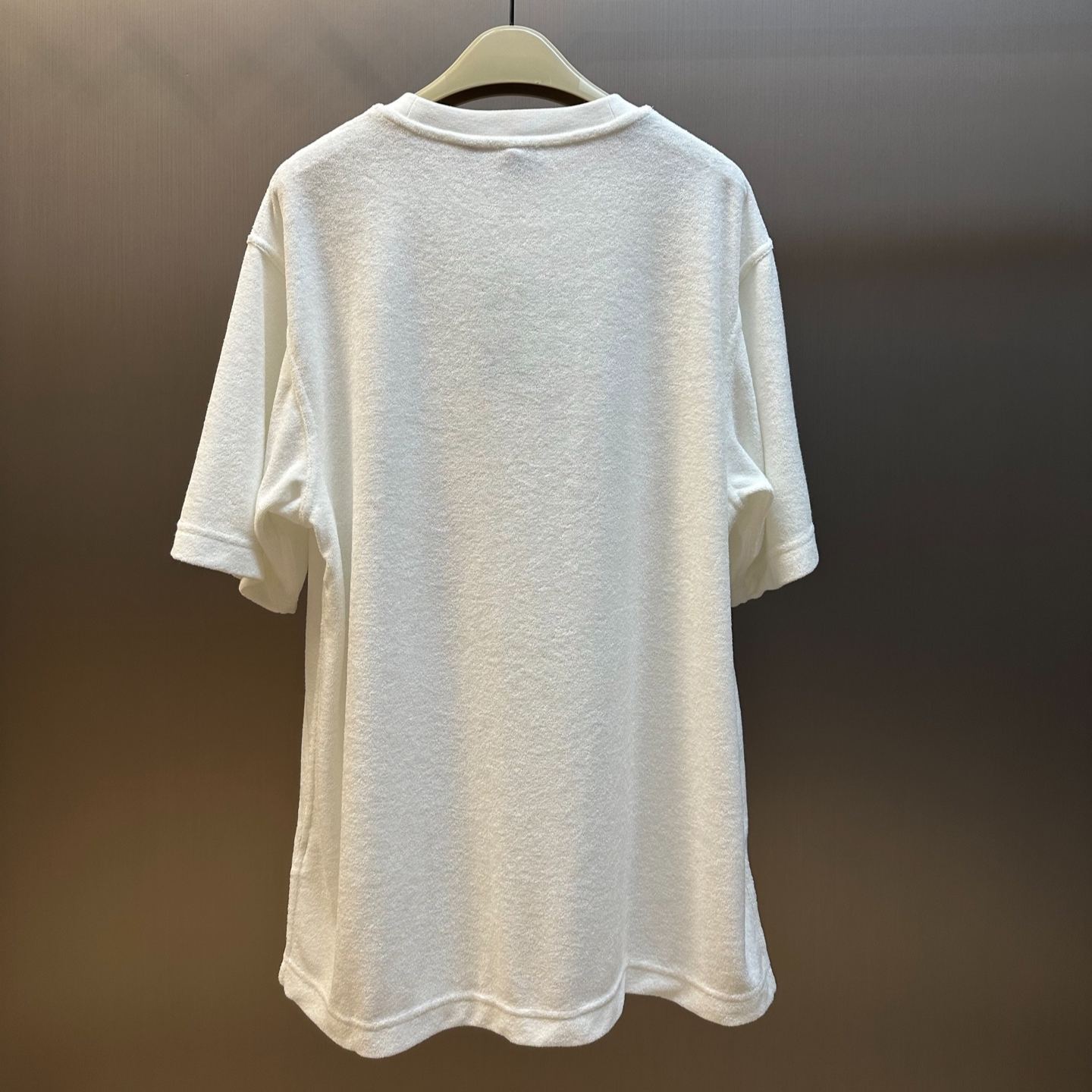 Burberry Knight Seal Cotton Blend T-Shirt (Chalk White)（81123671）