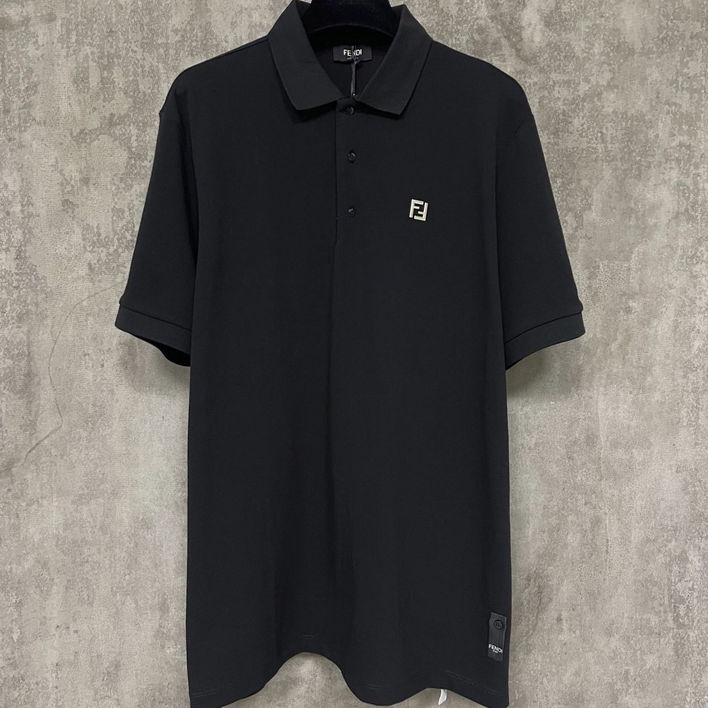 Fendi  Polo shirt Cotton White (FY0985AUA5F0QA0）