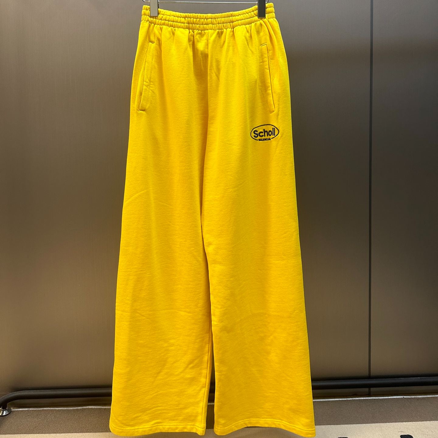 Balenciaga X Scholl Logo Embroidered Pants（844177TSVT2-7200）