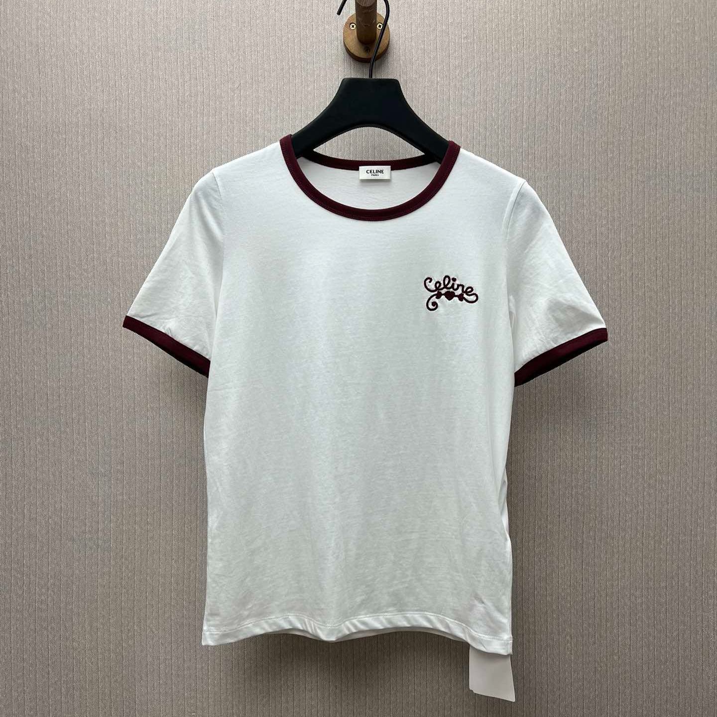 CELINE T-shirt in cotton jersey (RX0CV507Z-01WX）
